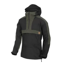 Анорак Helikon Woodsman Anorak Jacket (Black/Taiga Green)