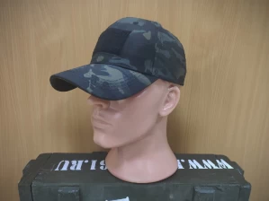 Бейсболка тактическая с велкро (Multicam black)