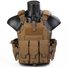 Жилет для бронепластин EmersonGear Quick Release 094K style Plate Carrier (Coyote)