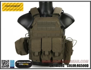 Жилет для бронепластин EmersonGear LBT6094A style Plate Carrier (Ranger Green)