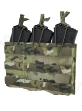 Подсумок для 3-х магазинов АК без клапана (АКМ 3 molle)